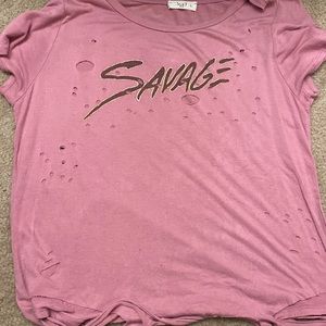 Pink Savage Shirt